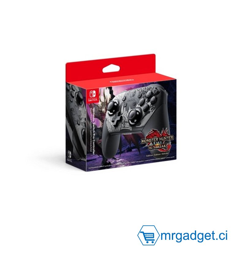 Manette Nintendo Switch Pro Edition MONSTER HUNTER RISE