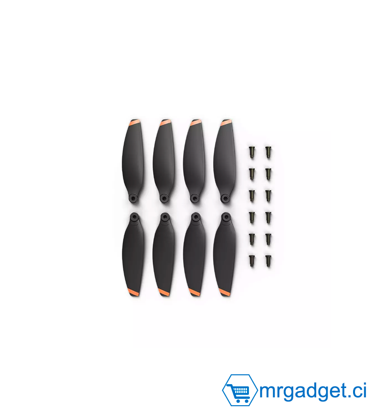 Lot De 4 Pales D'hélice En Fibre De Carbone Pour DJI Mini 4K/SE/2 - Faible Bruit, Léger - Installation Facile Avec Vis Incluses