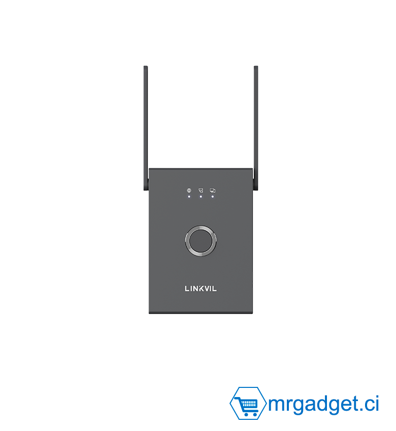 Fanvil Linkvil W710D DECT Station de base IP, 10 poignées d'appui, 20 comptes SIP -  IP-DECT SIP -  Couverture jusqu'à 50m à l'intérieur et 300m à l'extérieur, noir (Sans combiné)