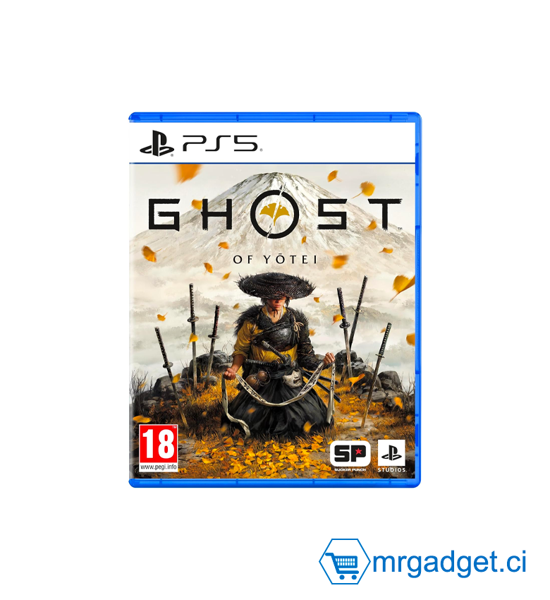 Ghost of Yotei PS5, Jeu action-aventure, Édition Standard, Version Physique avec CD, En Français, 1 joueur, PEGI 18, Pour PlayStation 5