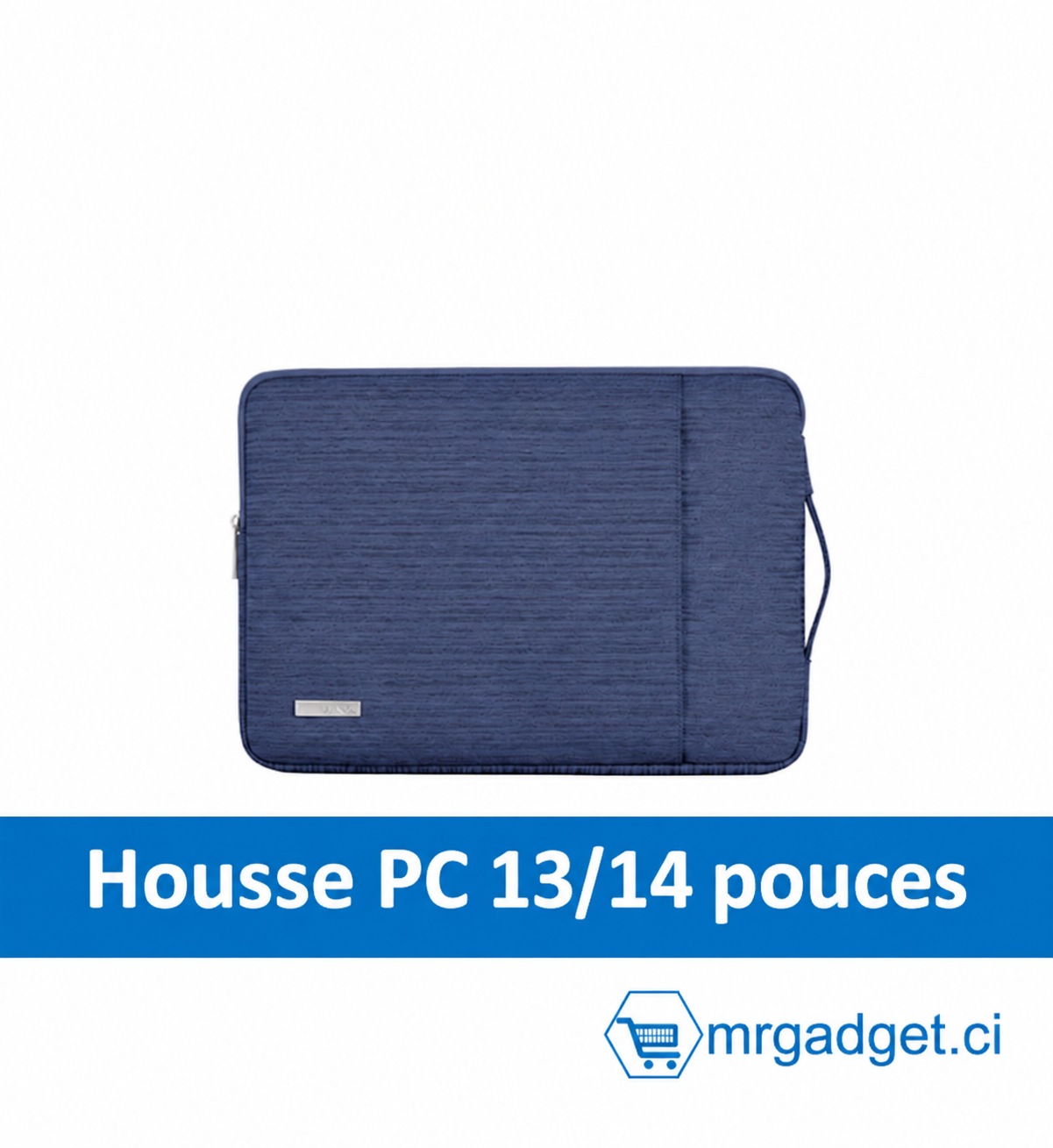 Housse Imperméable pour Ordinateur Portable et MacBook 13"/14", Bleu