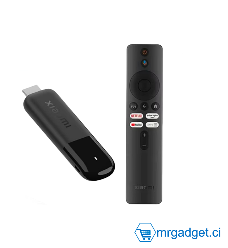 Xiaomi Mi TV Stick 4K 2e génération  Google TV Bluetooth 5.2 Application Android TV  Wifi Box