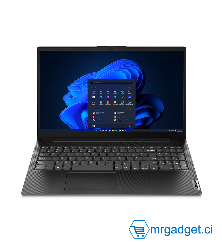 Ordinateur portable - LENOVO V15 G4 IRU i5-13420H - 13e génération - Ecran 15,6 pouces - 8GB RAM | 512GB SSD - sans système - Noir