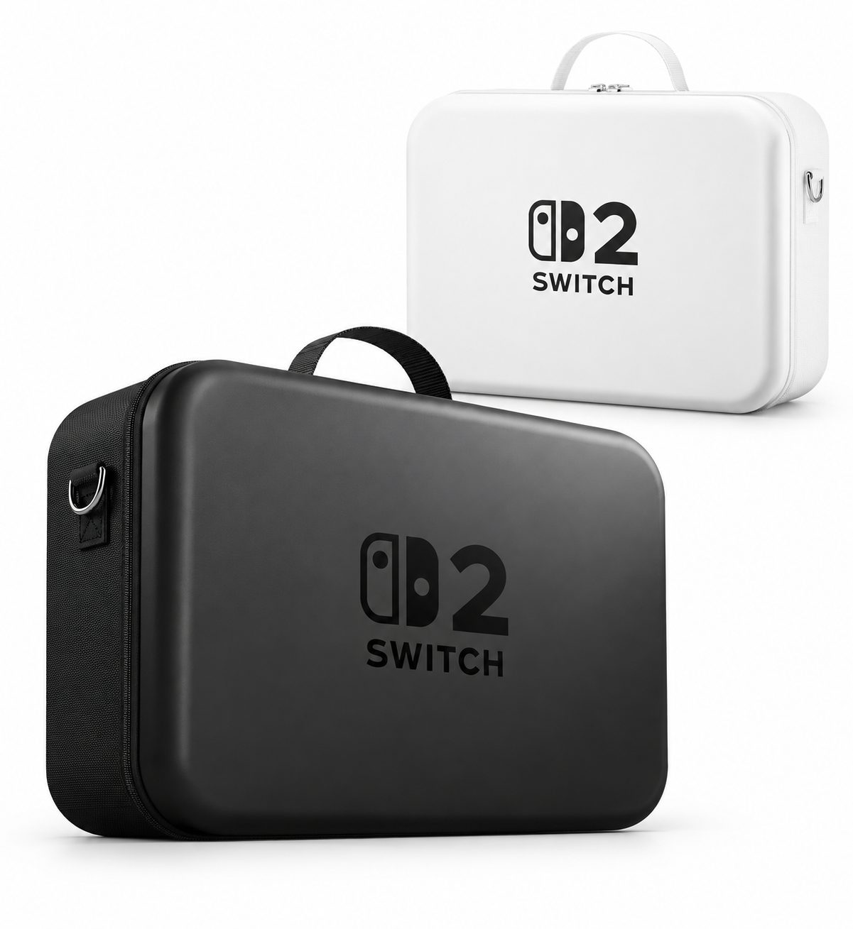 Sac de transport Nintendo Switch 2 – Étui EVA imperméable grande capacité pour console et accessoires, 37 × 28,5 × 14 cm