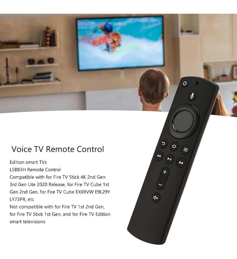télécommande vocale pour Fire TV Stick 4K