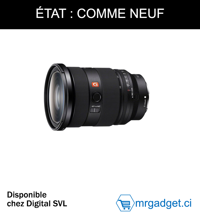 SONY FE 24-70mmf/2.8 GM II  objectif hybride   État : comme neuf
