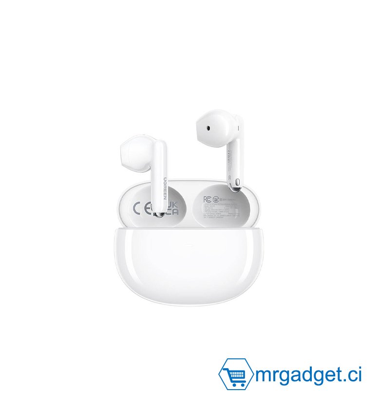 Ecouteur sans fil - blanc - HiTune H5 Earbuds - Bluetooth - UGREEN WS201 15612 #10164