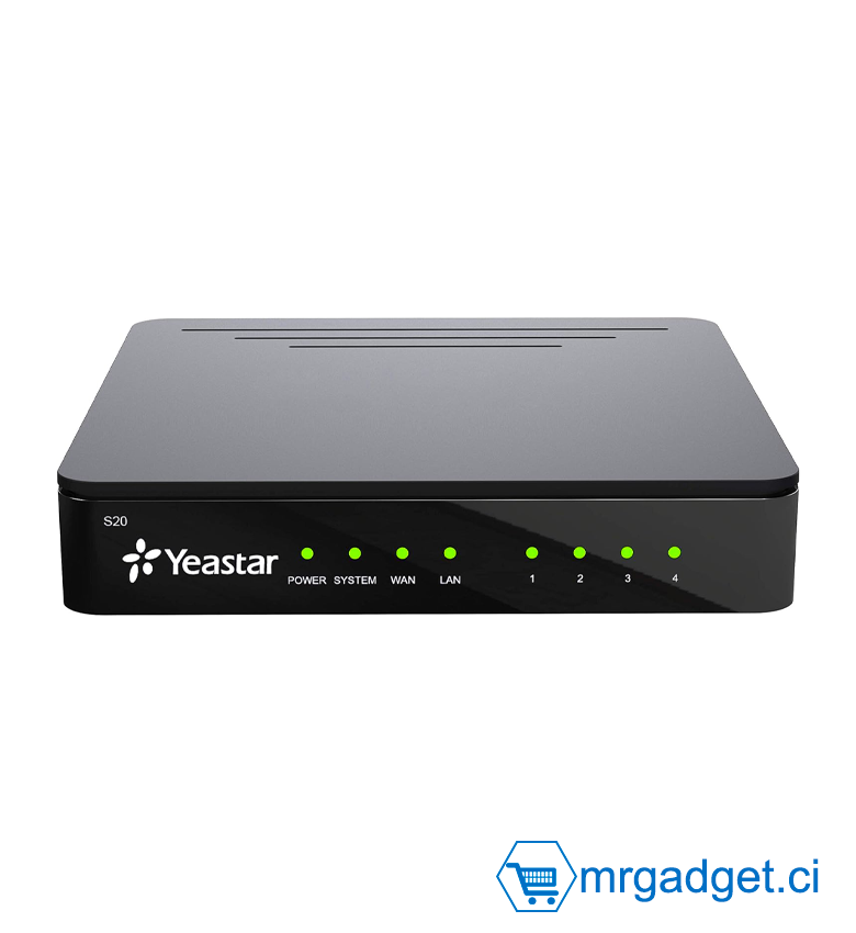 Yeastar S20 - VoIP Système téléphonique professionnel PBX (Barebones) (sans modules)