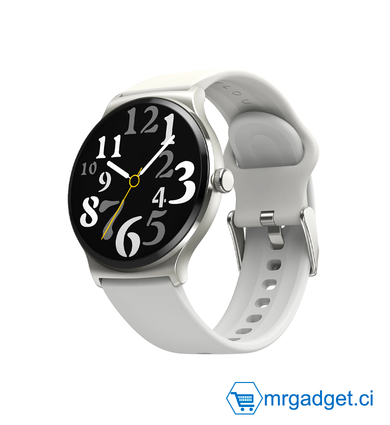 Montre connectée Haylou Solar Lite Une vue plus large - compatible ios et android - silver