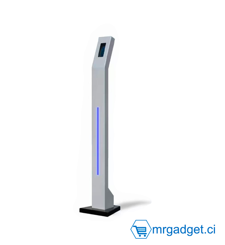 Support pour contrôle d'accès - Hauteur 1.3m (Led non inclus) #SPC003