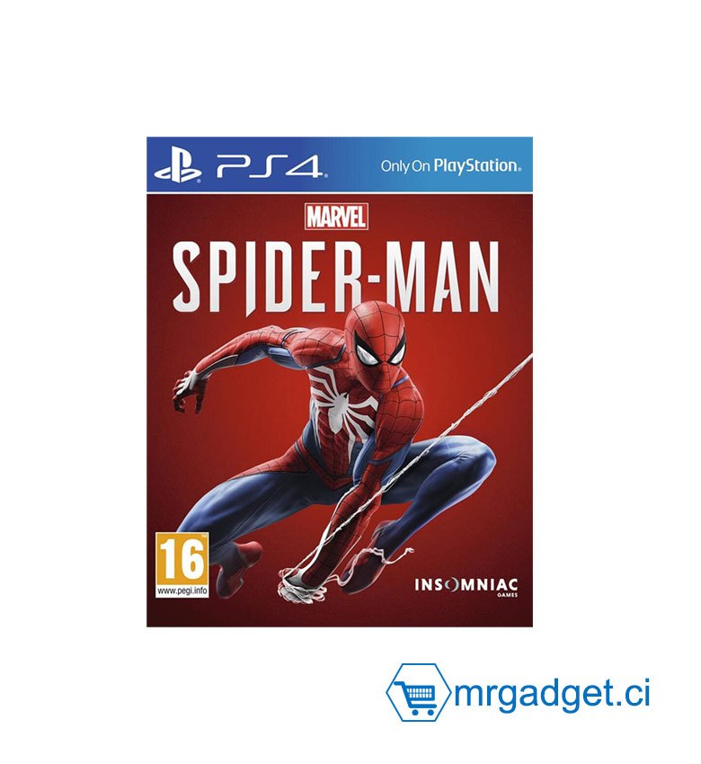 Marvel's Spider-Man PS4 (Playstation 4)  jeu vidéo d'action - Jeux en anglais