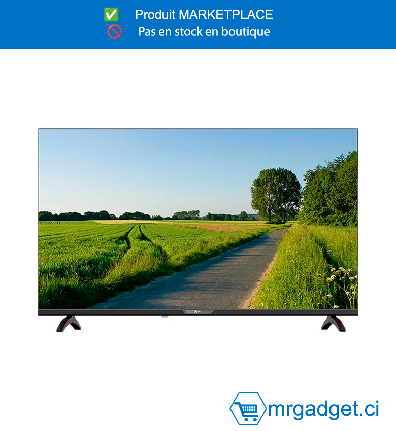 TV Led ATL 43 pouces -analogique -ATL-43V7-A- noir