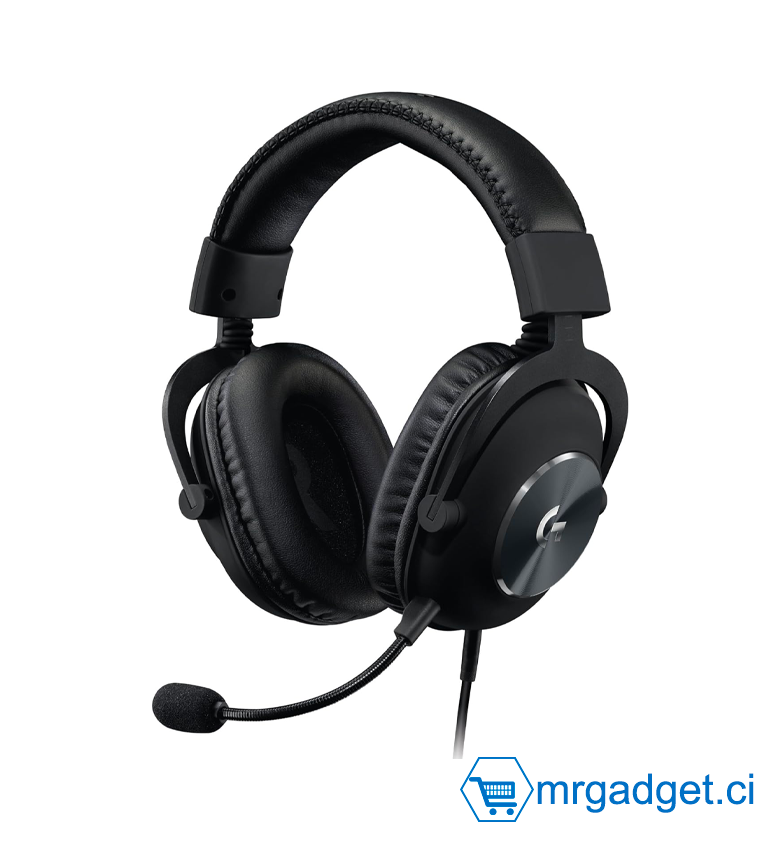 Logitech G Pro X SE, Casque de Gaming Filaire avec Microphone: Microphone détachable, Casque DTS: X 7.1, convertisseur N/A USB Inclus, pour PC, Xbox One, Xbox Series X|S, PS5, PS4 - Noir