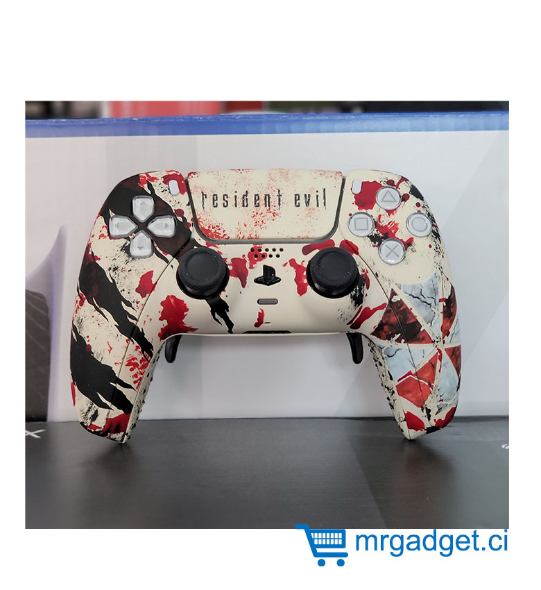 Manette PS5 DualSense Edition Resident Evil avec Palette