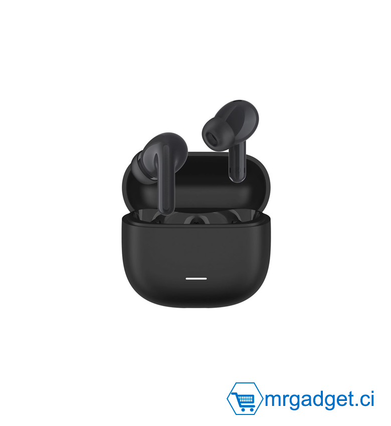 Xiaomi Redmi Buds 6 Lite Écouteurs sans Fil, Annulation de Bruit, légers, jusqu'à 36 Heures d'autonomie, Bluetooth 5.3 - Noir