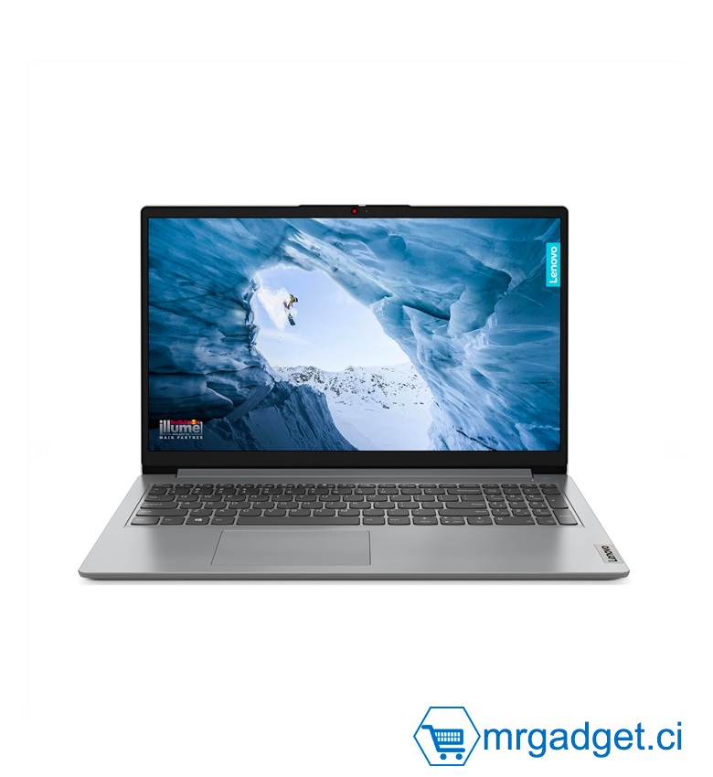 Lenovo IdeaPad 1 15IGL7 - Ordinateur Portable 15.6’’ FHD Intel Celeron N4020,RAM 4 Go, 256 Go SSD, Windows 11  Clavier AZERTY