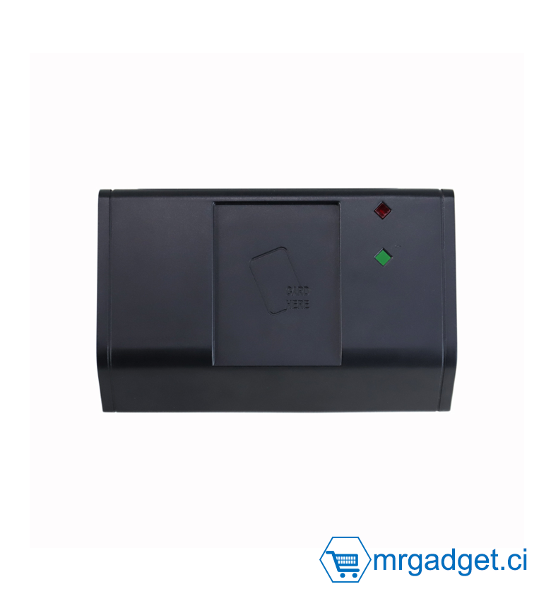 Lecteur Encodeur de Cartes YGS-MF1 Common Reader - Programmateur de Badge RFID Mifare 13.56MHz USB - Système de Contrôle d'Accès & Gestion Hôtelière - Idéal Réception d'Hôtel, Airbnb, Bureaux & Résidences - Terminal d'Émission de Clés Électroniques