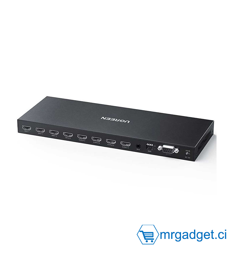 Amplificateur-répartiteur HDMI 4K 4 Ports C2G - 1 Entrée, 4 Sorties, 60 Hz, HDCP 2.2, Pour Blu-ray, Consoles, PC