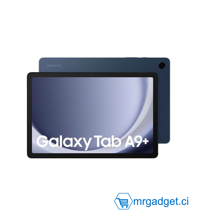 Samsung Galaxy Tab A9+ 5G 11,0 Tablette Android, 8 GB/128 GBde Stockage, Grand écran de 11.0 " Wifi, Son riche, Bleu marine (NAVY)