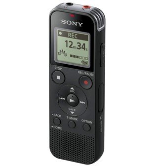 Sony ICD PX 470 Dictaphone numérique Stereo 4 Go avec Slot Micro SD Standard