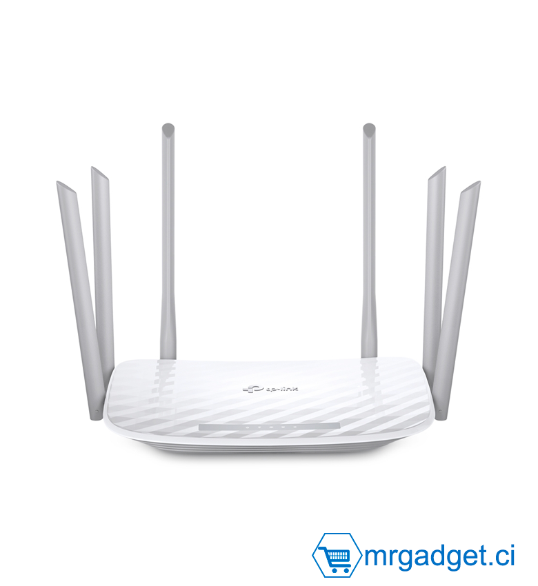 Routeur Wi-Fi sans fil MU-MIMO AC1900 Archer C86 de TP-Link | 3×3 MIMO | Formation de faisceaux | MU-MIMO | Gigabit double bande 1900 Mbps | OneMesh | Contrôle parental, blanc