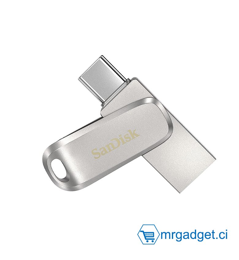 SanDisk Ultra Luxe 1 To Clé USB Type-C double connectique