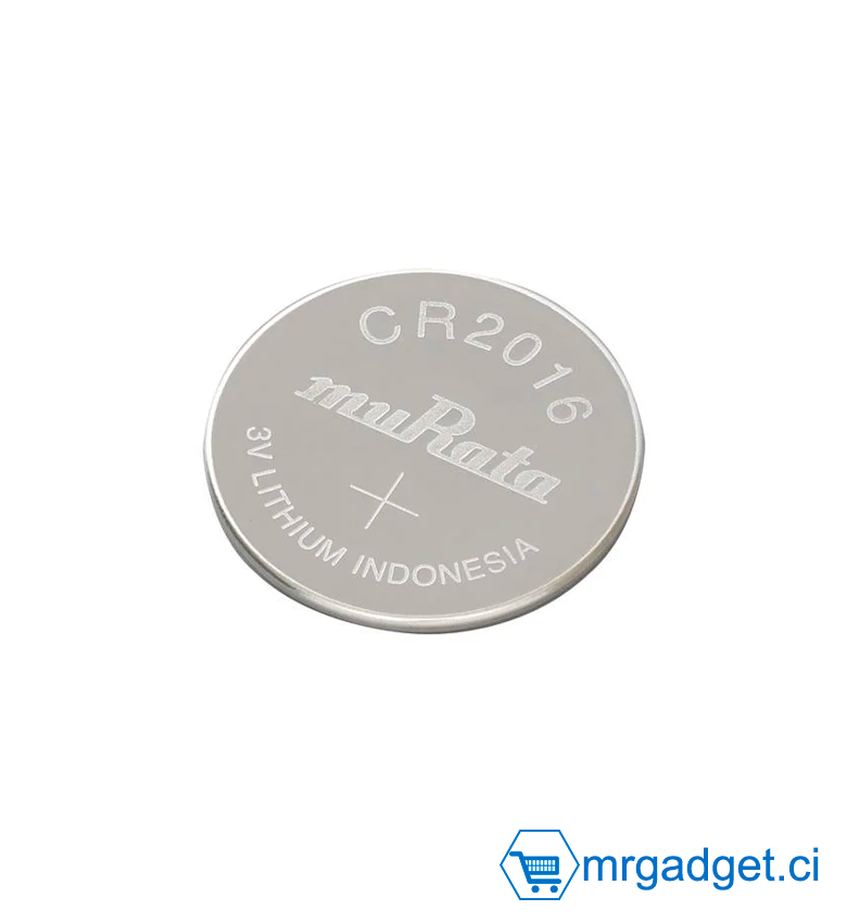 muRata Pile CR2016 lithium 3v - Pile Bouton