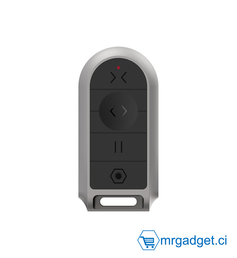 Télécommande de Portail EZVIZ HGT2 (CS-HGT2) - Émetteur Radio 433MHz à 4 Canaux - Contrôle à Distance pour Motorisation de Portail & Barrière Automatique EZVIZ - Portée Longue Distance - Design Compact & Robuste - Accessoire Sécurité