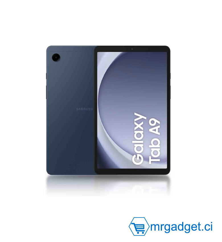 Samsung Galaxy Tab A9 Tablette Android, 64 Go de Stockage, Grand écran de 8.7", Wifi, Son riche, Bleu marine (NAVY)
