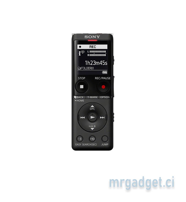 Sony Dictaphone ICD-UX570 Enregistreur Vocal Numérique UX570 Série UX